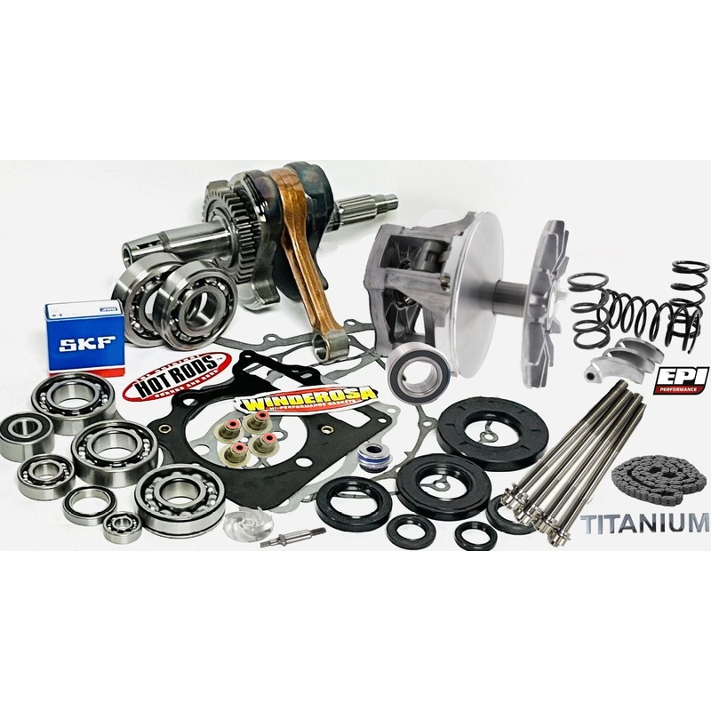 13-17 RZR 570 Crank Bottom End Motor Engine Rebuild Kit EPI Mudder Mud Clutch