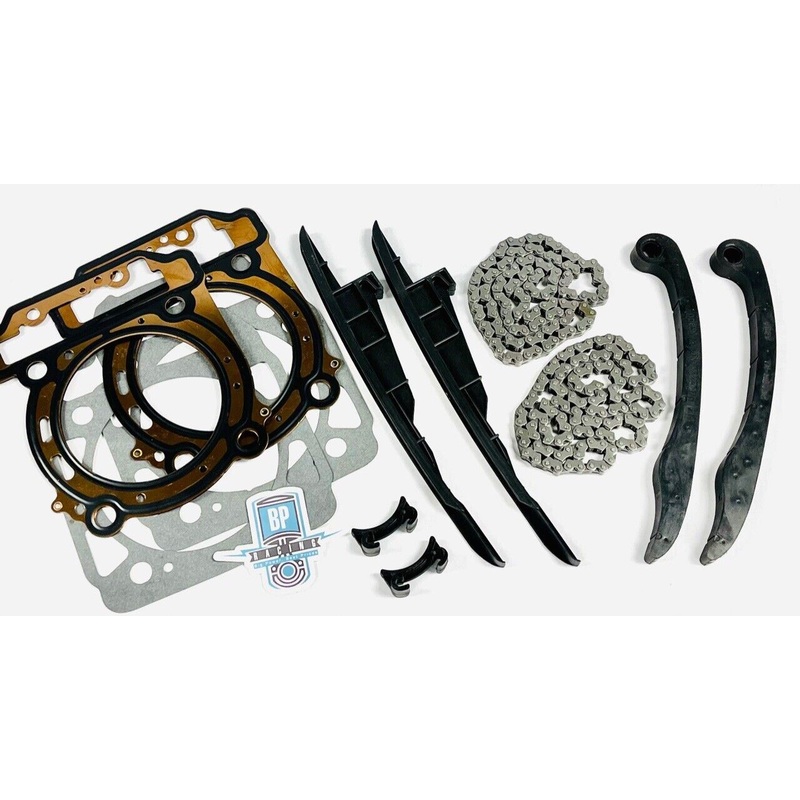 Can Am Outlander 800 Front Rear Cam Chain Guides Timing Guide Both Heads Gaskets