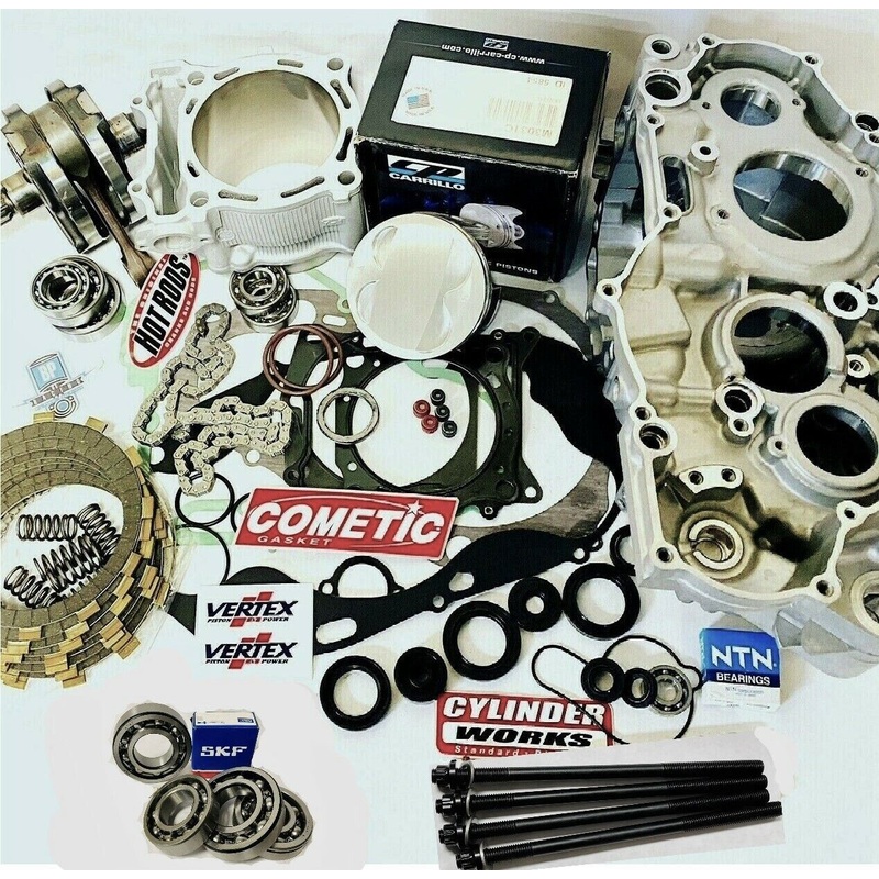 YFZ450 YFZ 450 Cases Crankcases Complete Rebuilt Motor Engine Rebuild Parts Kit