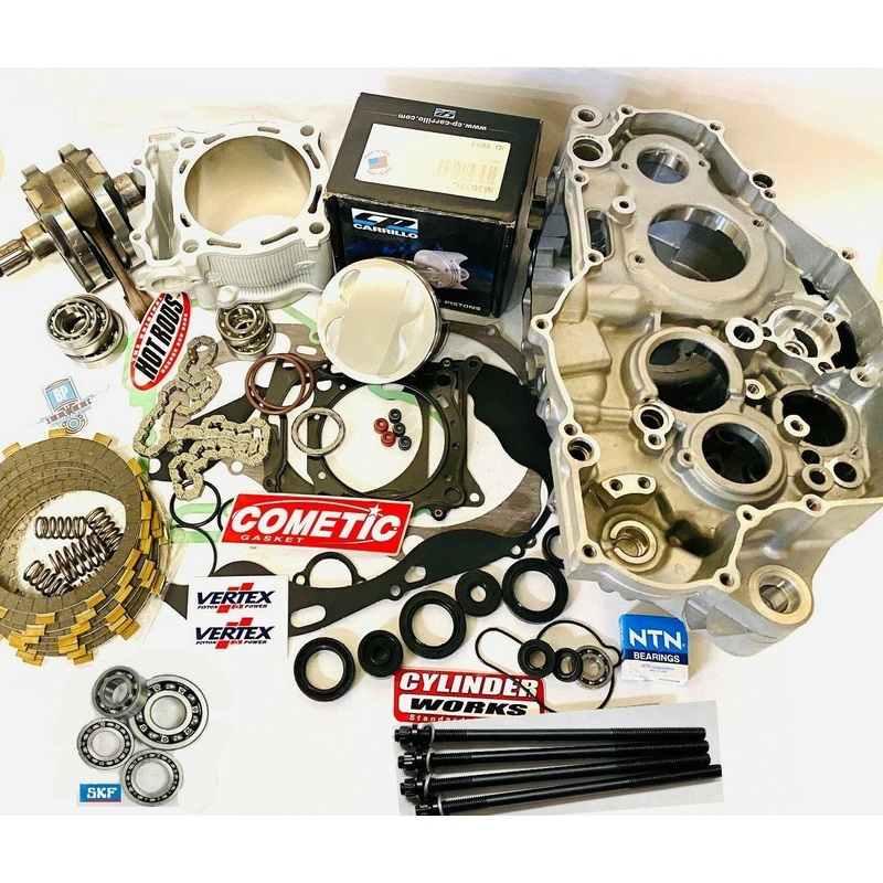 YFZ450 YFZ 450 Crank Cases Complete Stock Bore Rebuilt Motor Engine Rebuild Kit