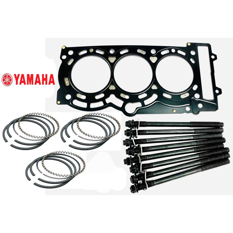 YXZ 1000R OEM Yamaha Piston Rings Stock Bore Ring Set Gasket Studs Complete Kit