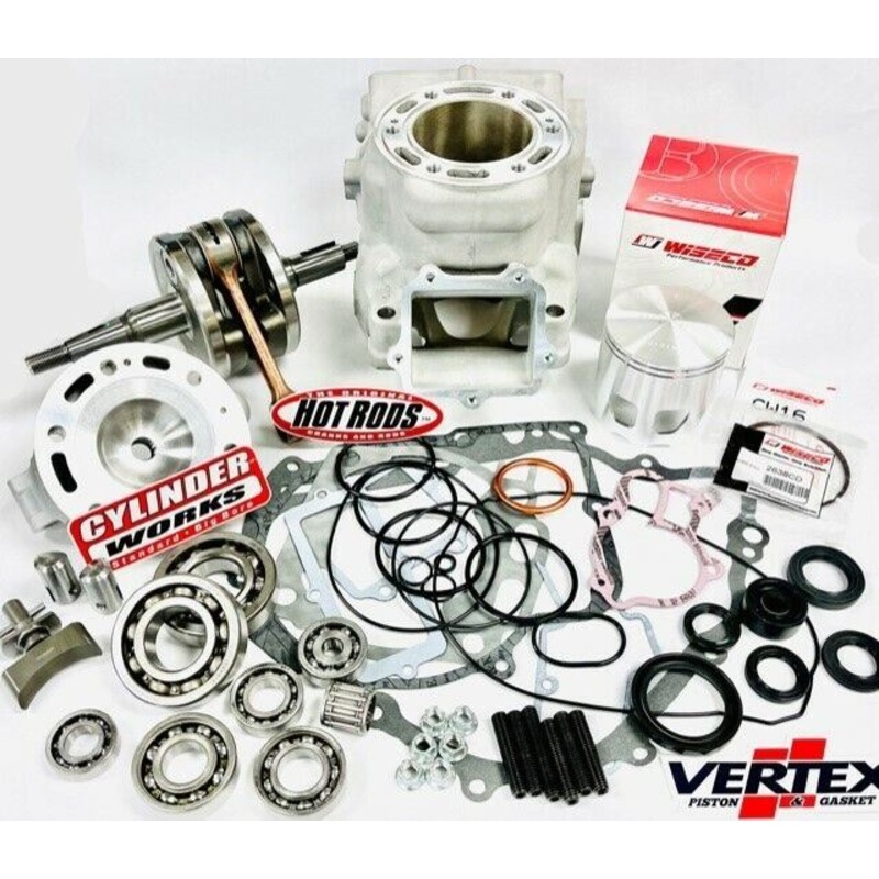 YZ250 YZ 250 Big Bore Kit 72m Ported Cylinder Head Complete Rebuild Assembly Kit