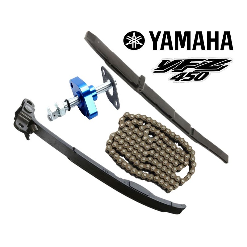 YZ450F WR450F Blue Billet Cam Chain Tensioner YZ450F CNC Timing Chain Guides