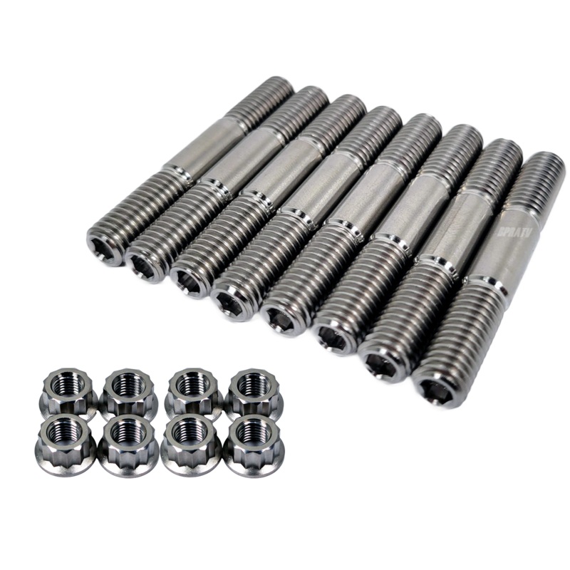 YZFR6 YZF-R6 YZF R6 Exhaust Studs Stud Set Talon Titanium Hardened Stud Stud Kit