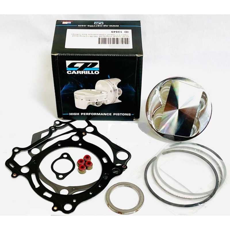 05 06 07 King Quad LTA 700 CP Carrillo Piston 102mm Stock Bore Pump Gas Gaskets