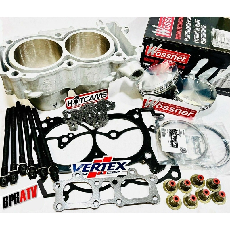 14-16 RZR XP 1000 Stock Bore Cylinder Pistons 93mm Complete Top End Rebuild Kit