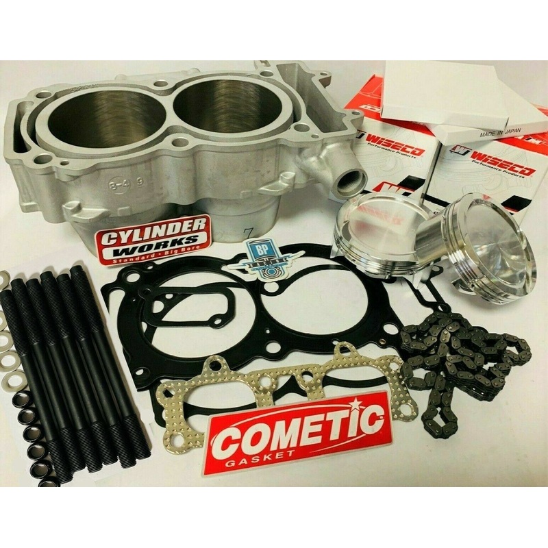 17+ XP1000 XP 1000 Stock Bore Cylinder 93mm Top End Rebuild Complete Parts Kit