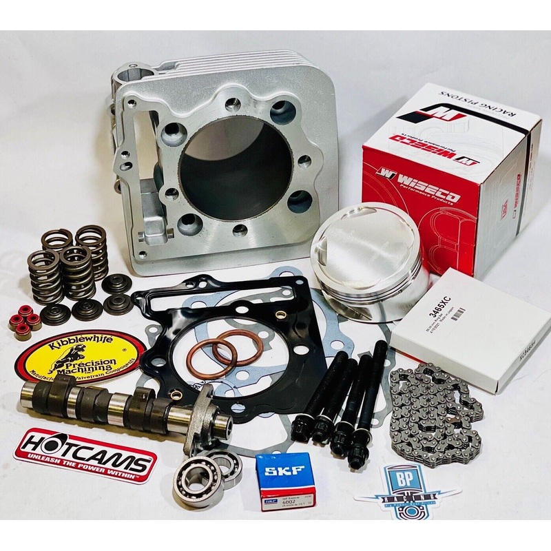 400EX 400X XR400R 87 mil Big Bore Kit Stage 3 Hotcam KPMI Springs Top End Kit