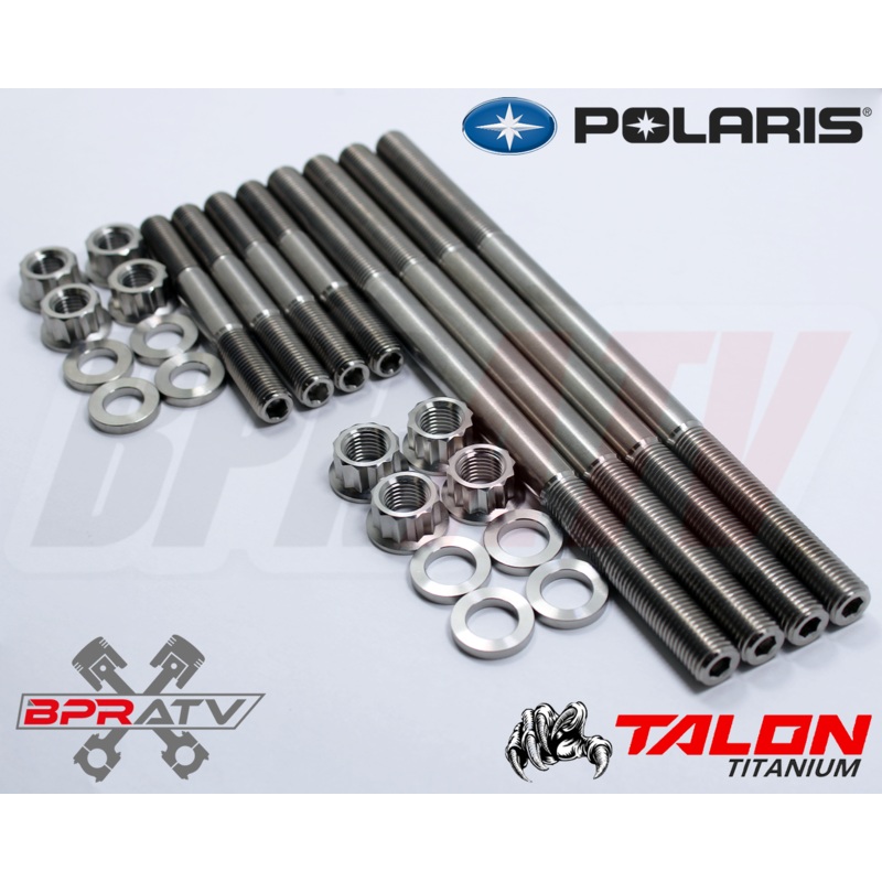 Polaris Sportsman Ranger 500 Complete Titanium Cylinder Head Crankcase Stud Kit