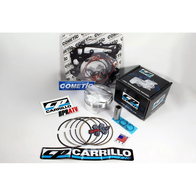 Raptor 660 102mm CP Carrillo Stroker Piston Kit 11:1 Big Bore +4mm Stroker Crank