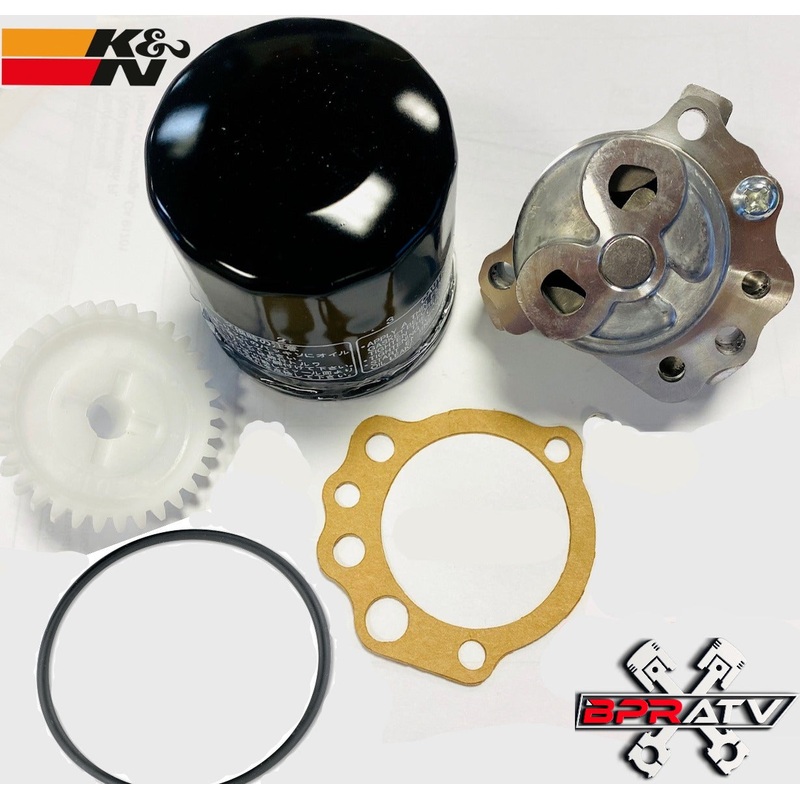 Raptor 660 Oil Pump Filter Cleaner Driven Gear Cover Gasket Complete Rebuild Kit