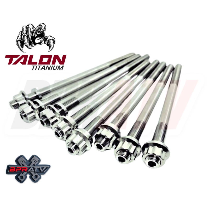 Sportsman Scrambler 850 Head Studs TITANIUM Cylinder Heavy Duty Stud Bolt Kit