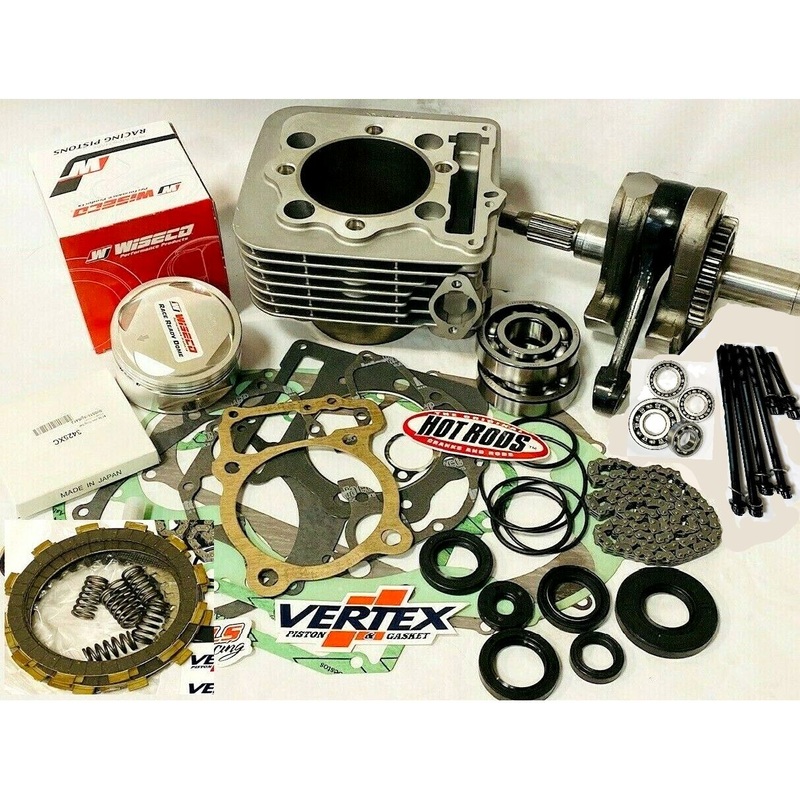 TRX400X TRX400EX Wiseco Complete Rebuilt Motor Engine Rebuild Top Bottom End Kit