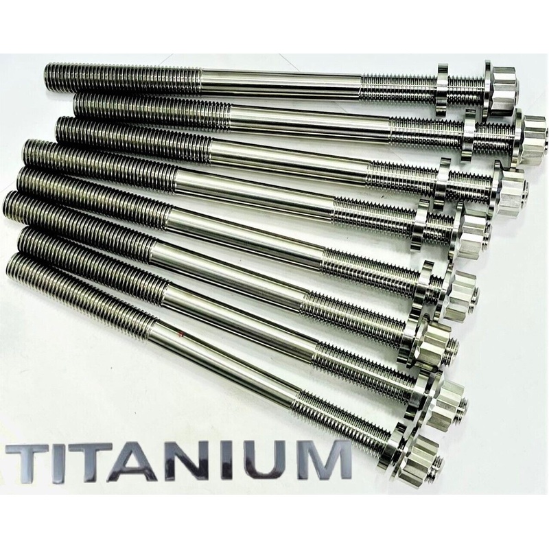 Wildcat Trail Sport XT Ti Cylinder Head Studs Titanium Heavy Duty Stud Kit Set