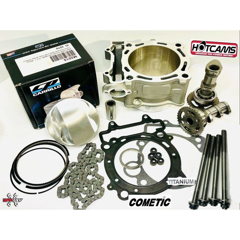 YFZ450 YFZ 450 Carb Model Rebuild Kit Cams Stock 95mm Top End Stage 1 Hotcams