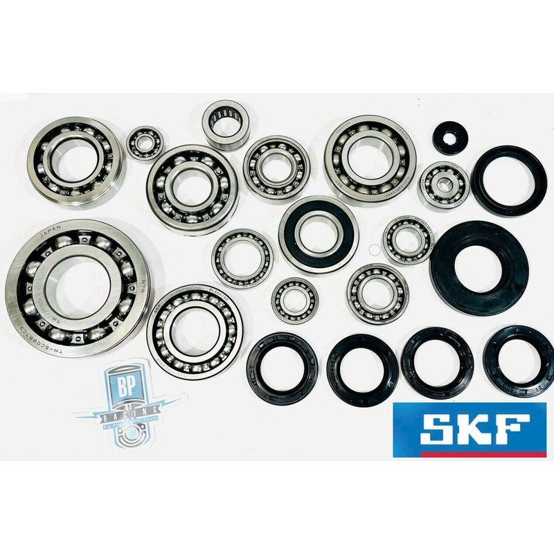 YFZ450 YFZ 450 Complete Bearings Kit Crankcase Trans Bottom End Bearing Seals