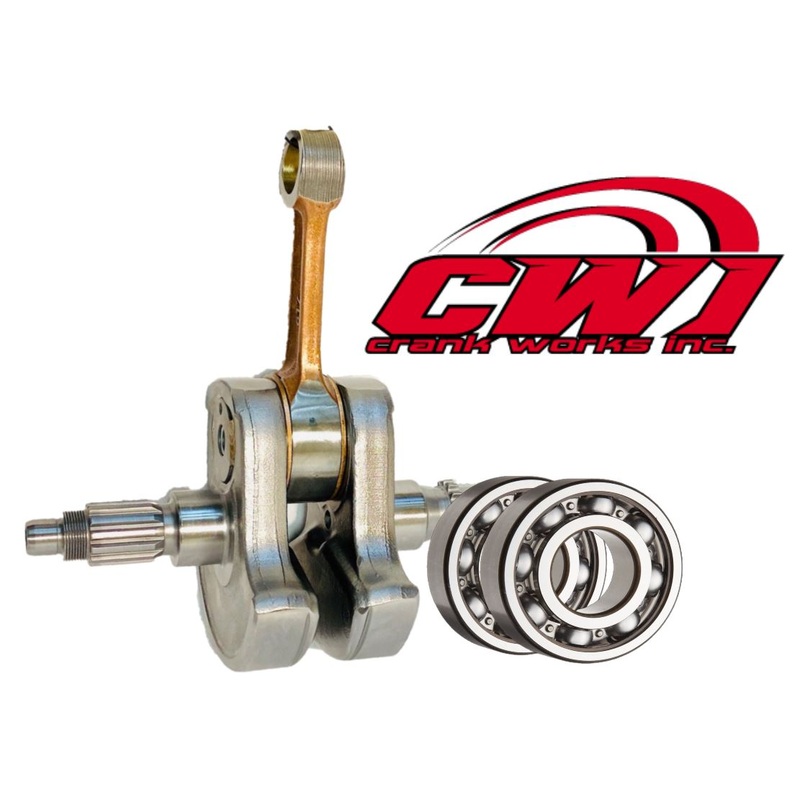 YFZ450R YFZ 450R 450X 5mm Stroker Crank +5 mil Crankshaft Crankworks True Welded