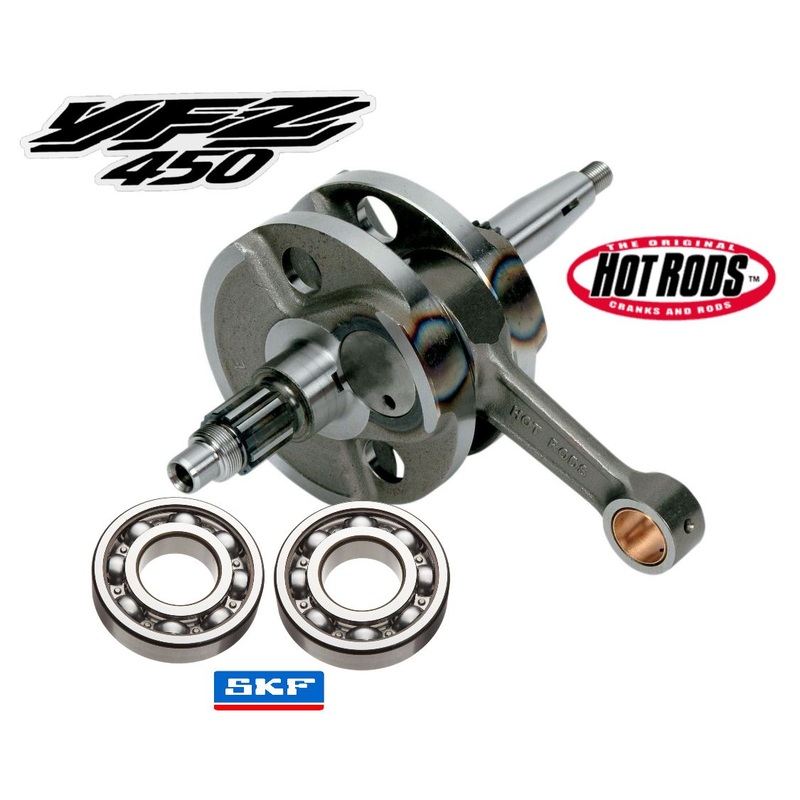 YFZ450X YFZ 450X +3 Stroker Crank Hotrods 4173 Crankshaft SKF Crank Main Bearing