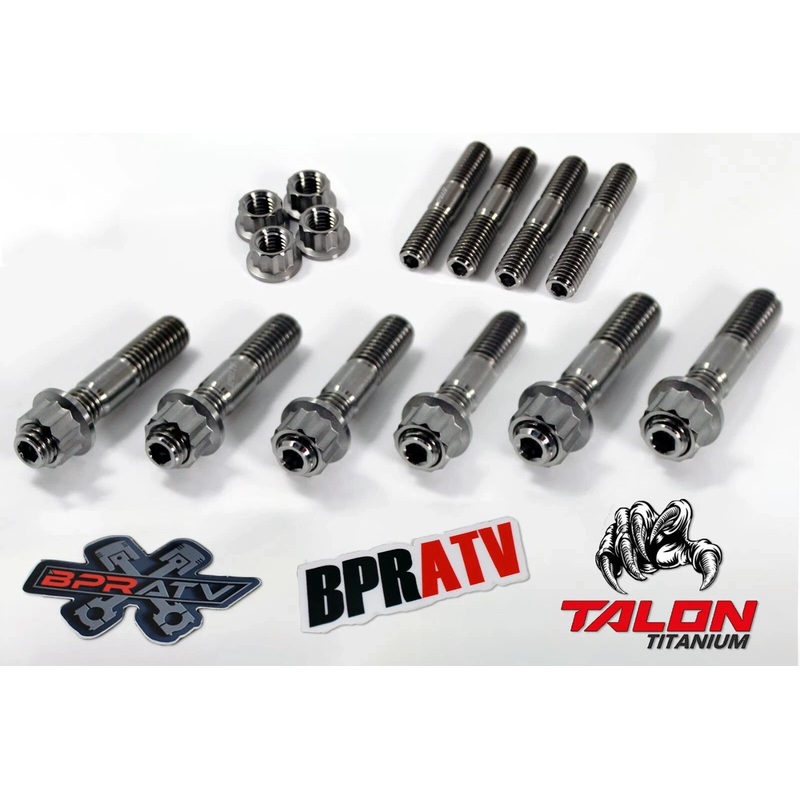 Best Banshee 521 10mm Supercub Titanium Cylinder Head Studs Super Cub Stud Kit