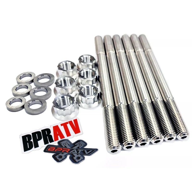 RZR Sportsman 800 800s Head Studs Aftermarket Titanium Stronger HD Stud Bolt Kit