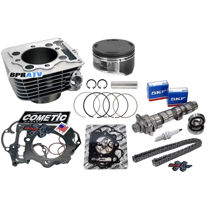 TRX 400EX 400X 440 Big Bore 89mm Cylinder Hi-Performance Cam Top End Rebuild Kit