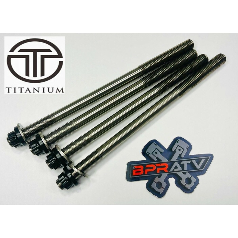 Yamaha 90105-10163-00 Bolt YFZ450R Titanium Cylinder Head Stud Bolts Studs Kit