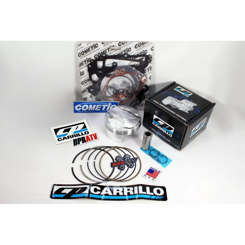 Yamaha Grizzly 660 102mm CP Carrillo Big Bore 11:1 686cc Piston Cometic Gaskets