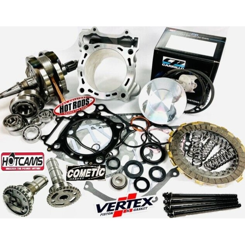 YFZ450 YFZ 450 Big Bore Stroker Crank Stage 3 Hotcams 500cc Complete Rebuild Kit