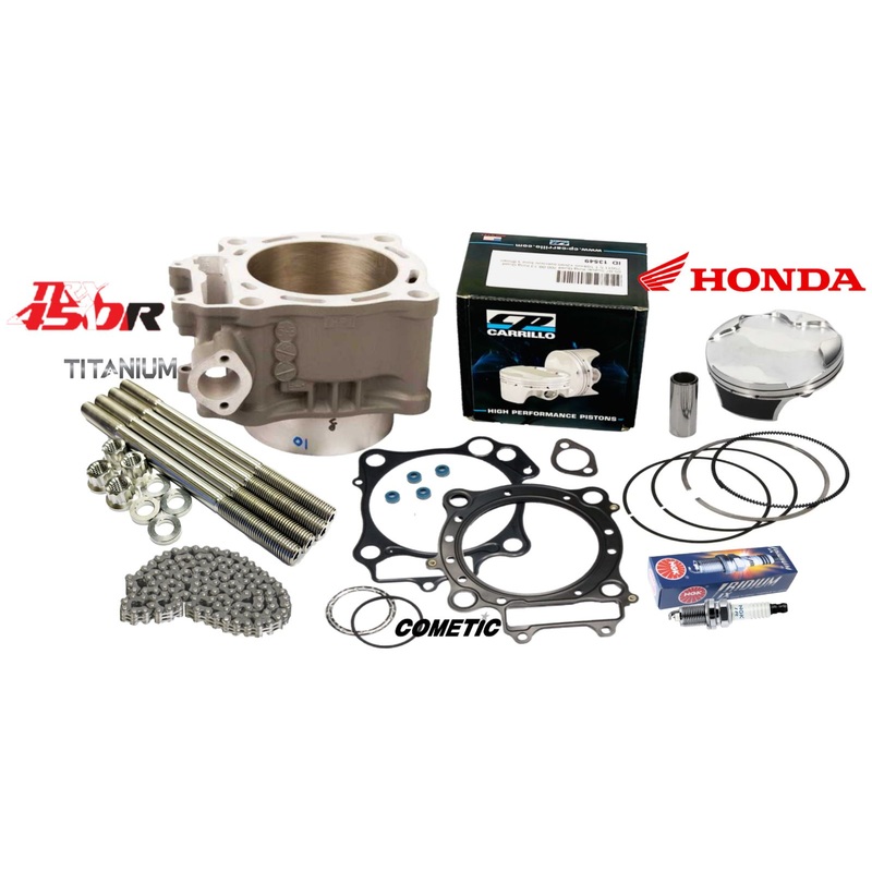 04 05 TRX450R Big Bore Kit 97mm Cylinder CP Piston +3 479cc Upper Assembly Kit