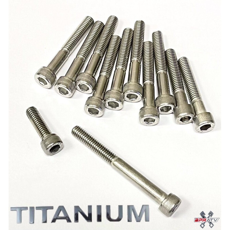 04 05 TRX450R TRX 450R Titanium Stator Cover Bolts Left Side Cover Ti Bolt Kit