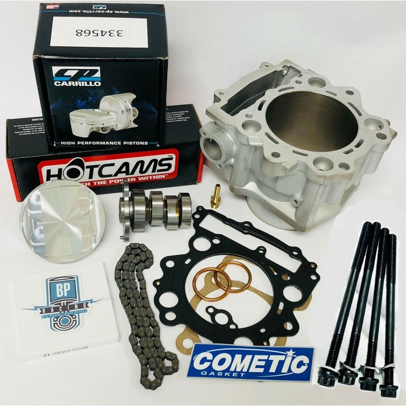 06-08 Raptor 700 Stock Bore Cylinder Stage 1 Hotcam 102mm Top End Rebuild Kit