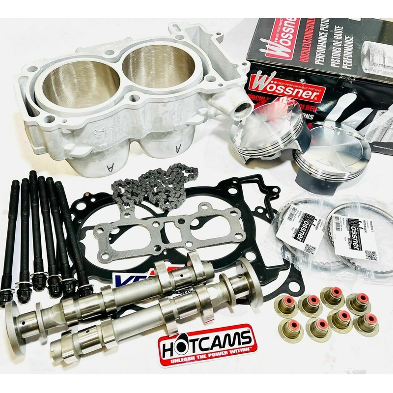 14-16 RZR XP 1000 Stock Bore Cylinder Complete Top End Rebuild Hotcams Stage 1
