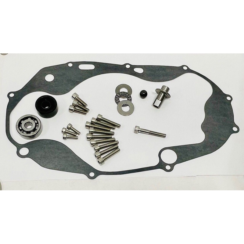 Banshee Billet Clutch Pusher Bearing Kit Titanium Bolts Ceramic Ball Complete