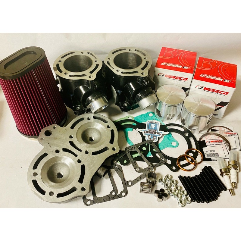 Banshee Cylinders Top End Rebuild Kit Complete Head Filter Piston OEM Replacment