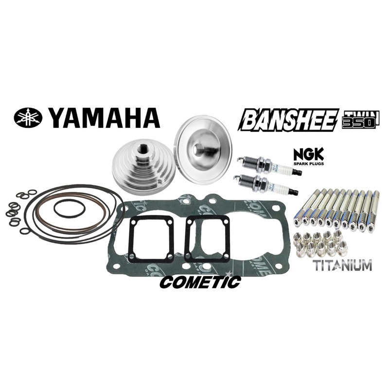 Banshee Race Gas Domes Hi Comp Cool Head 66mm 17cc Dome Set Orings Top End Kit
