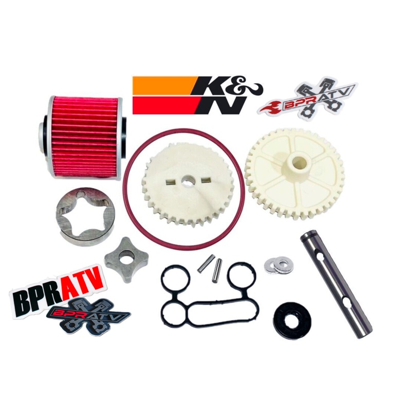 Can-Am 800 Oil Pump Shaft Rotor Gear Kit KN-152 Commander Maverick Rebuild K&N