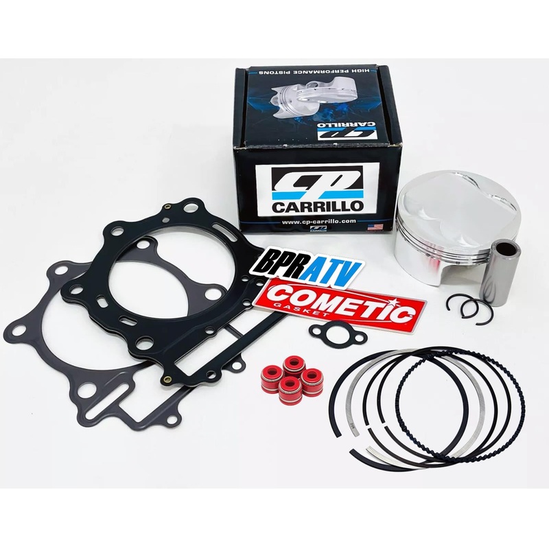 King Quad 700 750 Big Bore Piston CP Carrillo 106 mil +2 +4 Cometic Gasket Seals