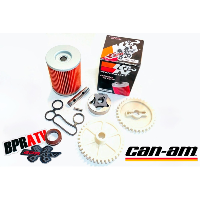 Maverick Commander 800 Oil Pump Rebuild Kit Shaft Gear KN Filter OEM Replacement