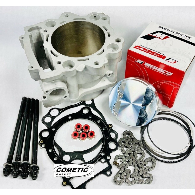 Rhino Grizzly 660 OEM Yamaha Cylinder Stock Bore Complete Top End Rebuild Kit