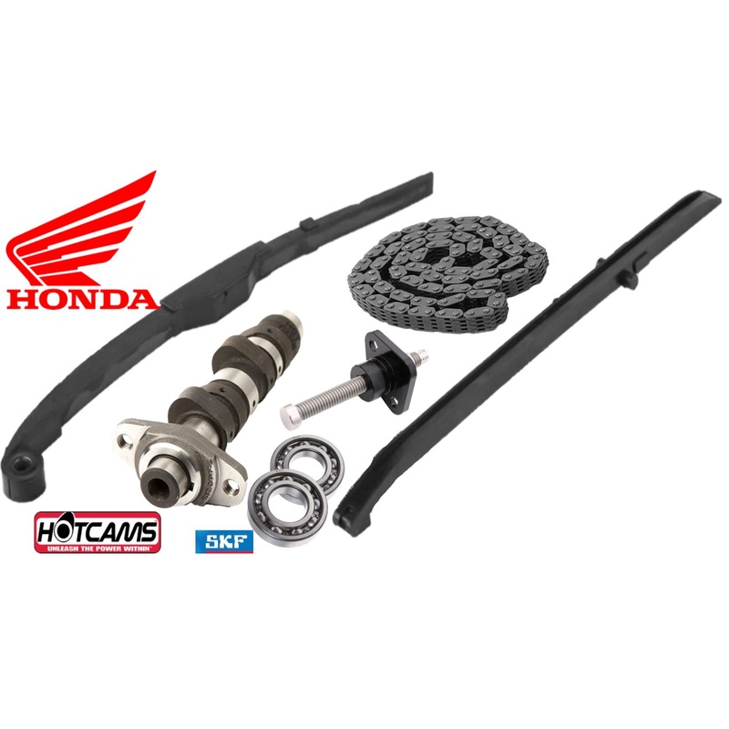 TRX 400EX Stage 1 Hotcam Hot Cam Chain Guides Black Tensioner Guide Bearings Kit