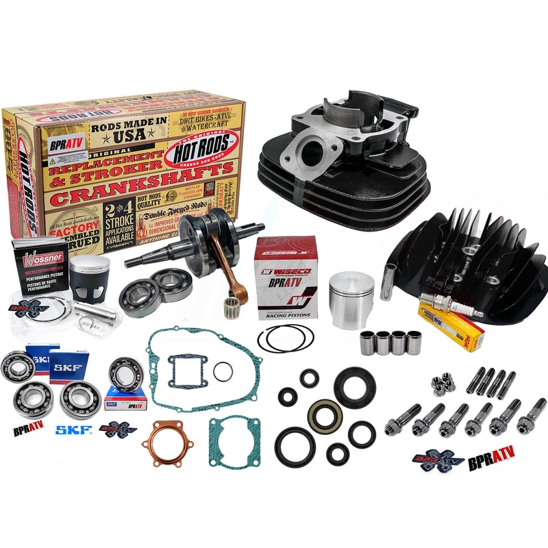 Yamaha Blaster Big Bore Stroker 240 cc Engine Rebuild Kit Hot Rods Wiseco