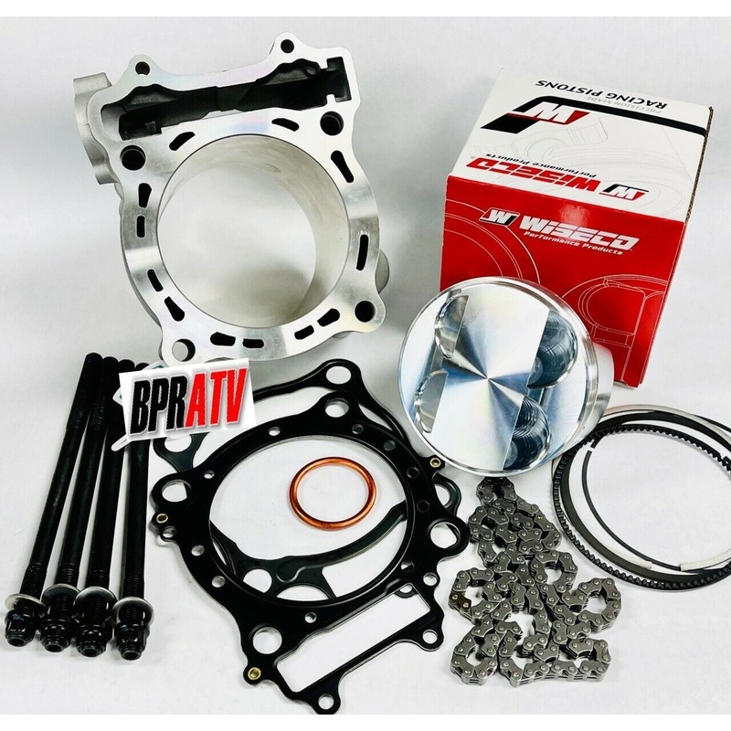 YFZ450R YFZ 450R Big Bore Kit 98mm Cylinder Piston Timing Chain Top End Rebuild
