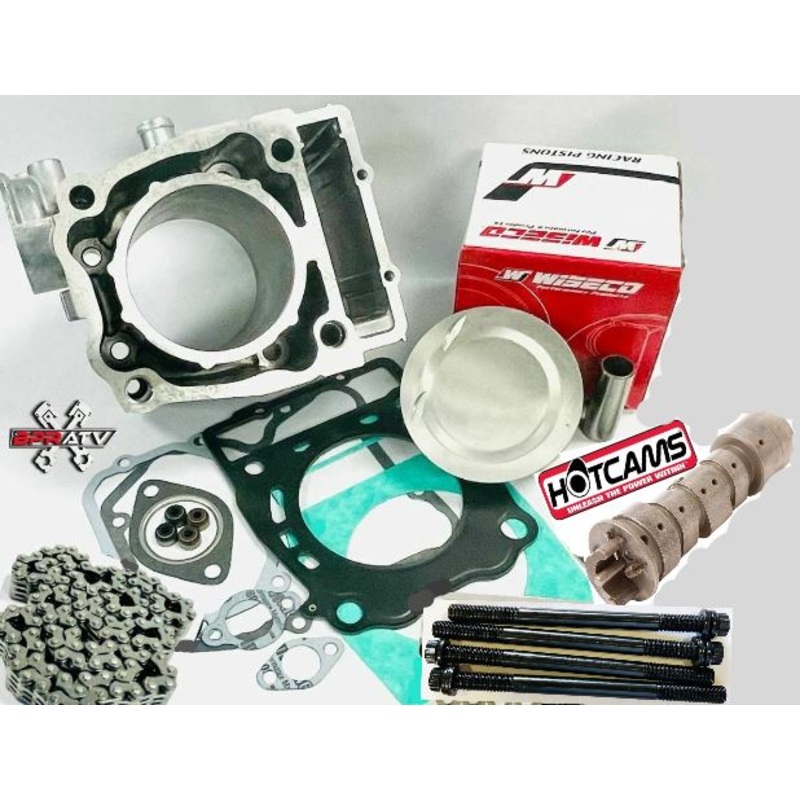 01-13 Sportsman 500 Top End Rebuild Kit Hot Cams Stock Bore Assembly Stage 1 Cam