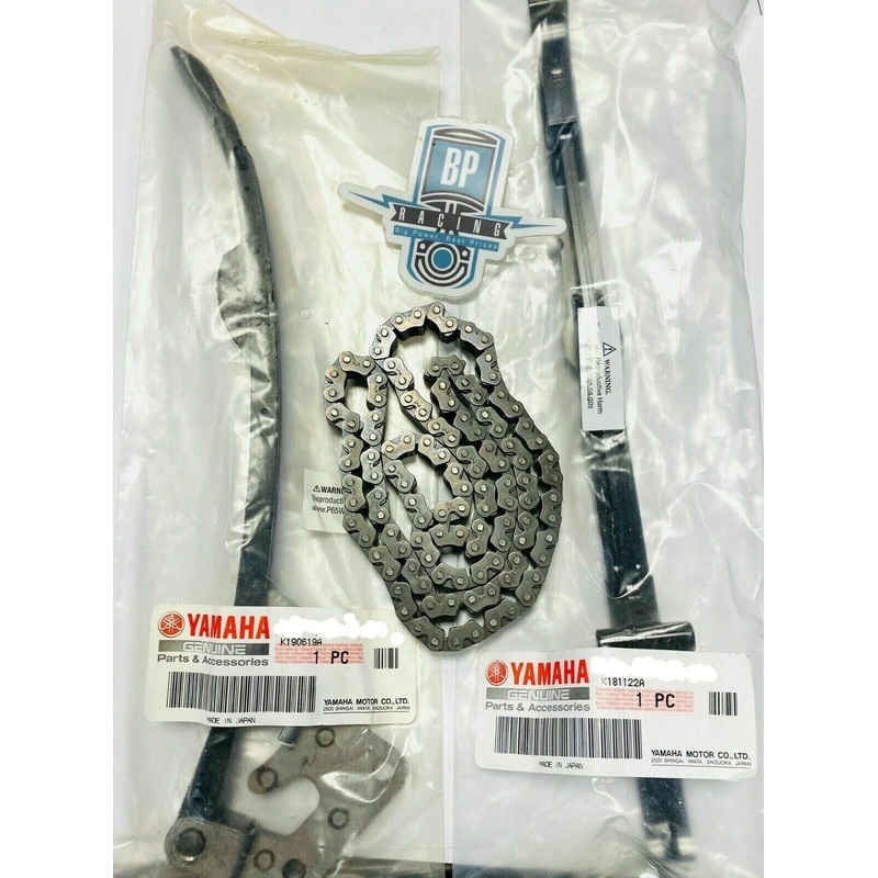01-13 YZ250F YZ 250F OEM Yamaha Cam Chain Dampners Dampner Guide Guides Kit