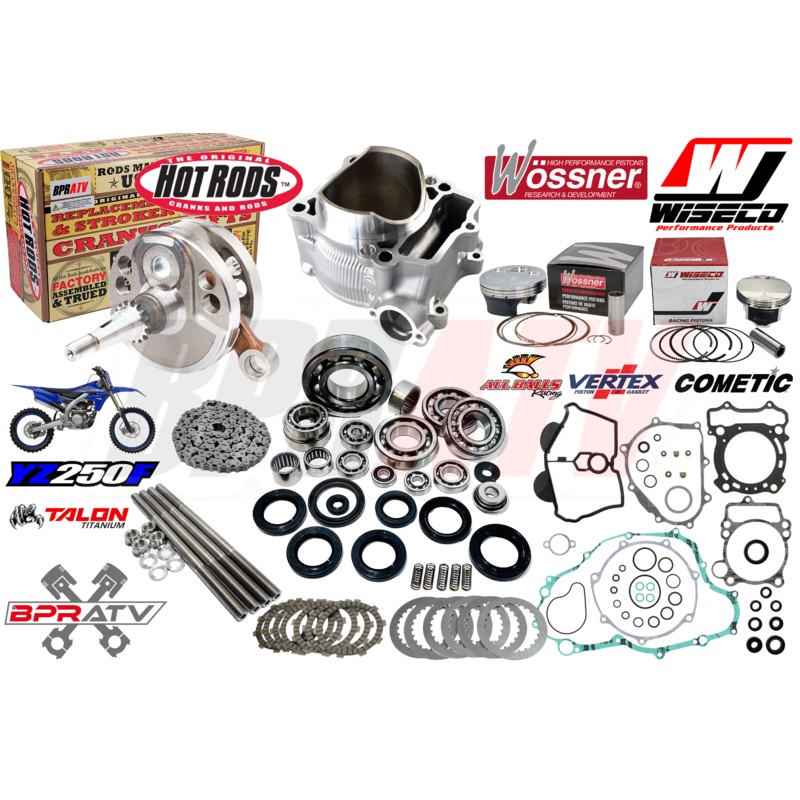 03-13 YZ250F YZ 250F 83mm 320cc Big Bore Stroker +3 Complete Engine Rebuild Kit