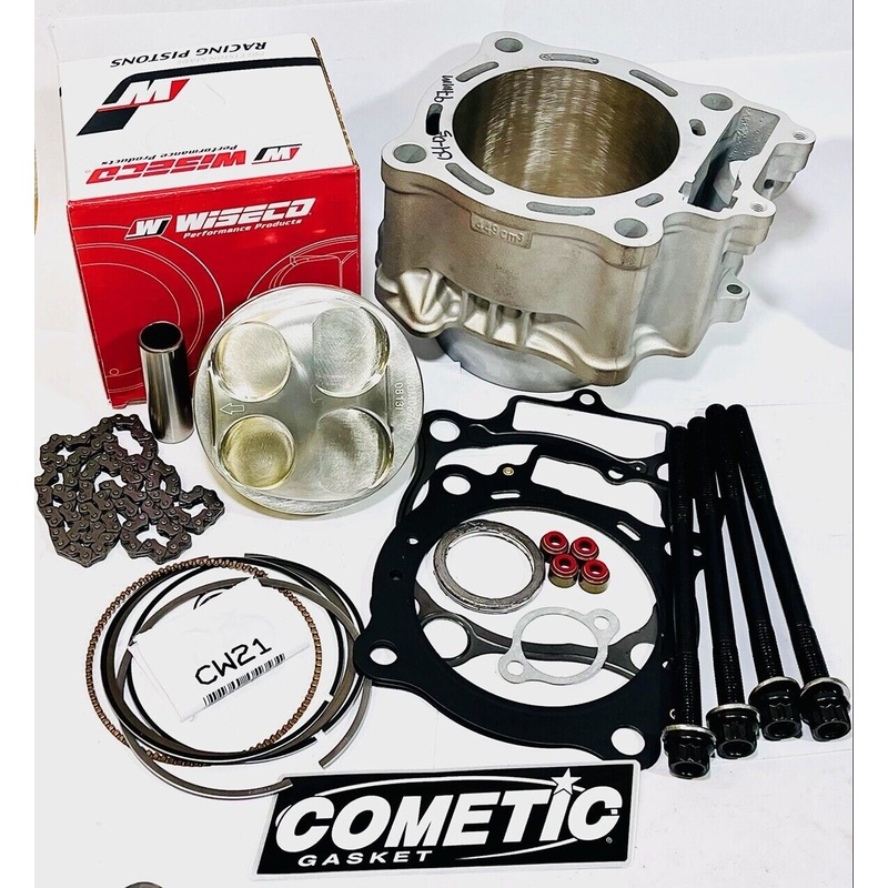 06-09 TRX 450R 450ER 101mm BIG BORE Cylinder Wiseco Piston Cometic Top End Kit