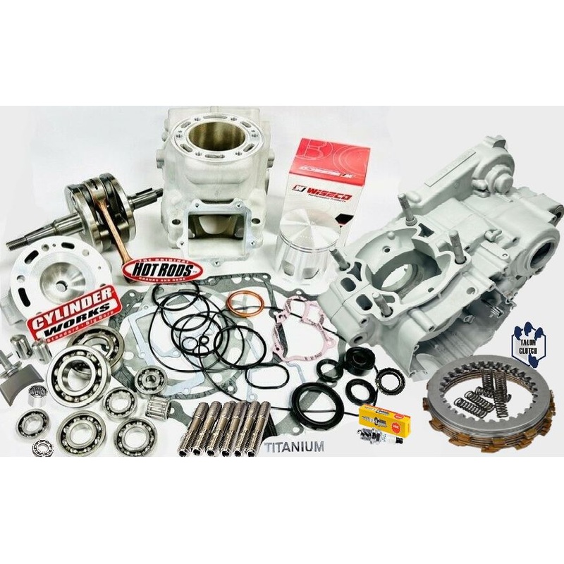 06-10 YZ250 YZ 250 Cases Complete Rebuild Kit Top Bottom End Motor Engine Repair