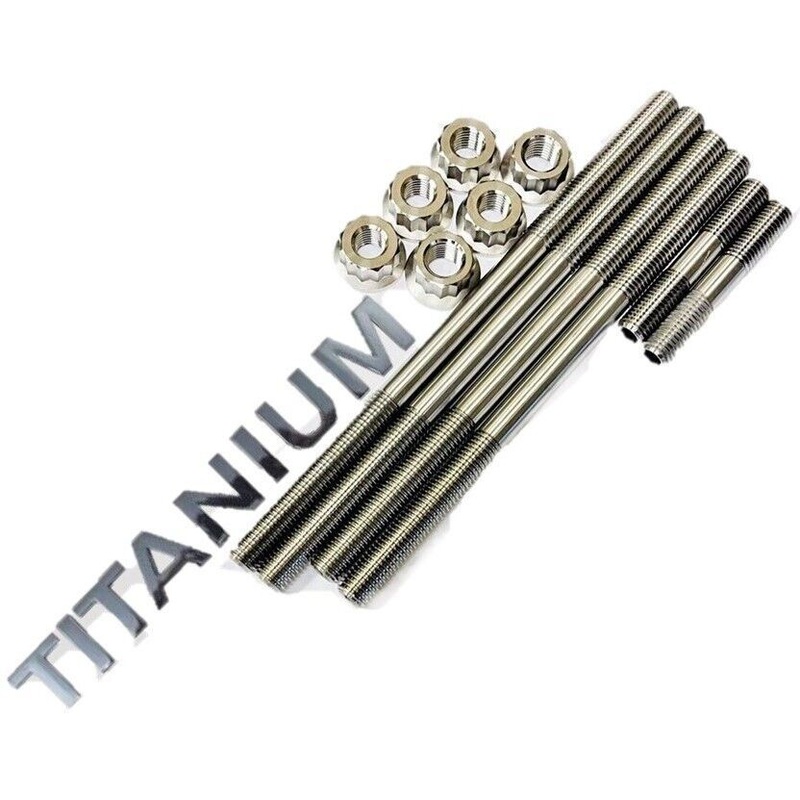 06-14 Raptor 700 700SE 700R Head Cylinder Studs Aftermarket Titanium Stud Kit