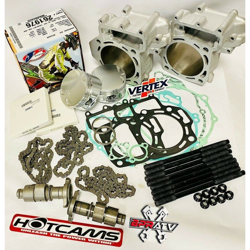 12+ Brute Force 840 Big Bore Kit 90m Cylinders Mudbuster Hotcams Top End Rebuild