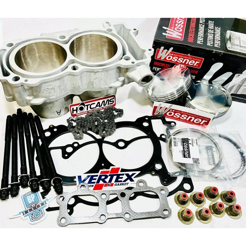 17+ RZR General XP 1000 Top End Rebuild Stock Bore Cylinder Pistons Complete Kit